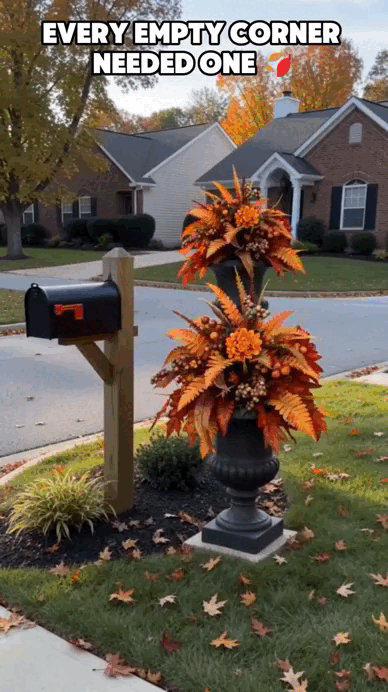 ๐ฅHot Sale 50% Off ๐ Autumn Harvest Floral Garden Stake Arrangement