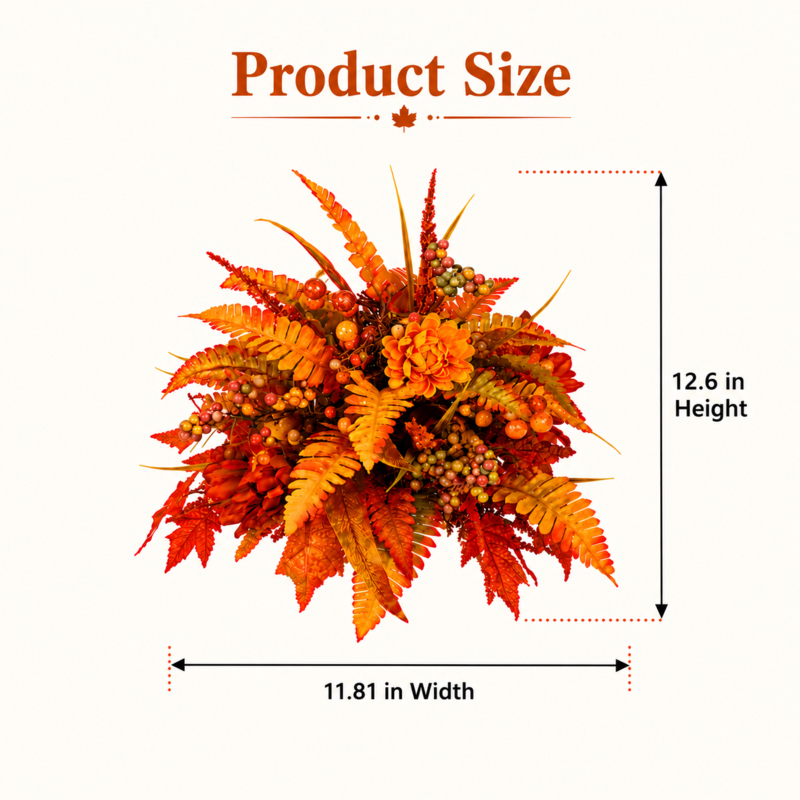 ๐ฅHot Sale 50% Off ๐ Autumn Harvest Floral Garden Stake Arrangement